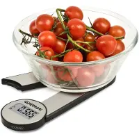 G3ferrari Digitale keukenweegschaal VITTORIA 23 cm, zilver,