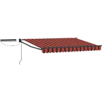 vidaXL Elektrisch Uitschuifbare Zonneluifel 3 x 2,5 m