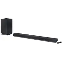 Sharp HT-SBW55121 - Dolby Atmos 5.1.2 Soundbar - Draadloze subwoofer - Zwart