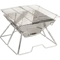 Robens - Wayne Grill - Drogebrandstofkookstel 34,5 x 35 x 25,7 cm, grijs/wit