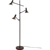 It´s about RoMi Vloerlamp Izmir, rood, Woon-/ Eetkamer, metaal, Modern, vloerlamp