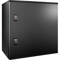 Rittal KE 9207.100 Behuizing 500 x 500 x 300 Polyester (glasvezelversterkt) Grafietzwart 1 stuk(s) Piece