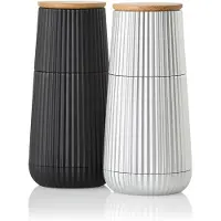 AdHoc Peper- en zoutmolen Scape Zwart / Zilver
