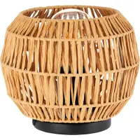 Eglo Rotan tafellamp Sheldon Ø 21cm