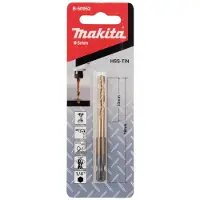 Makita Metaalb HSS-TiN Slags 5,0X78mm - B-50952