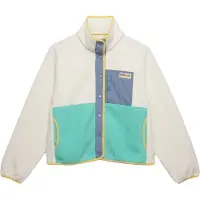 Superdry Fleece jas turquoise / smoky blue / wolwit