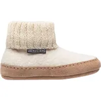 Bergstein Pantoffel Kids Cozy Lux Off-White-Schoenmaat 28