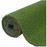 vidaXL Kunstgras 1x10 m/20 mm groen