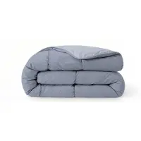 Zelesta Comfort Duo Zomerdekbed - Ijsblauw & Zachtblauw 240x200cm