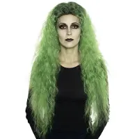 Metamorph Wilde groene manenpruik