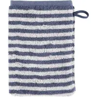 Cawö Washandje Campus Ringel Stripes Midnight Blue (Set van 6)
