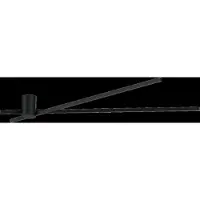 Wever & Ducre Plafondlamp Fil Spin 1.0, dimbaar, zwart, Woon-/ Eetkamer, Aluminium, Modern, plafondlamp