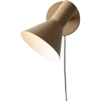 It´s about RoMi LED Wandlamp Stavanger | 1X E27 Max 25W | Beige