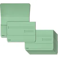 Esselte Pocket-File kartonnen dossiermappen groen (25 stuks)