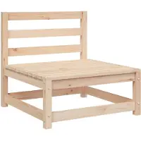 vidaXL Tuinbank zonder armleuningen 70x70x67 cm massief grenenhout