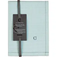 Cawö Theedoek Solid Sea Green 50 x 70 (set van 4)