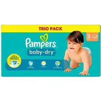 Pampers Baby-Dry luiers - Maat 3 (6-10kg) - 156 luiers
