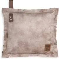 Knit Factory Dax Kussen - Beige - 50x50 cm