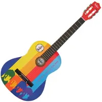 The Beatles Junior Acoustic Guitar - Hard Day's Night - Gitaar Kind - Akoustisch - Rood