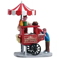Lemax Kerstfiguur Hot dog cart