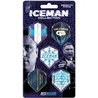 Red Dragon Iceman Hardcore Flight Collection - Dart Flights