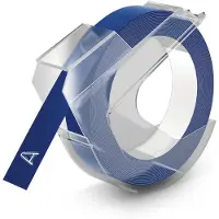 Dymo S0898140 Tape Wit op blauw (9 mm)