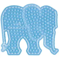 Hama strijkkralenbordje maxi olifant