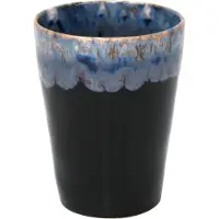 Costa Nova - servies - latte kopje - Grespresso zwart - 6 stuks - H 12