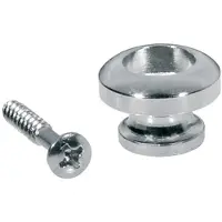 Boston EP-R-N Sferische Strap Buttons - Nikkel, 14mm (2-pack)