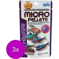 Hikari Micro Pellets - Vissenvoer - 3 x 80 g