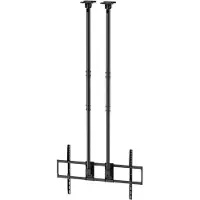 Wolff Mount Plafondbeugel Heavy Duty XL – Universele TV Beugel voor 60-120 inch – Draagvermogen 120kg – VESA 200×200 t/m 1000×600 mm – Dubbele Buis