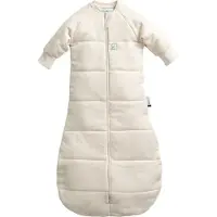 ErgoPouch Jersey Slaapzak met mouwen - 2,5 Tog - Slaapzak Baby - Slaapzak - Slaapzak 90 cm - Oatmeal Marle