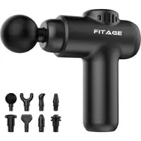 FITAGE Massage Gun Mini - Professioneel Massage Apparaat - Massageapparaat Massagegun - Massage Pistool - Zwart