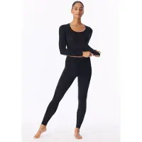 Schiesser Leggings zwart