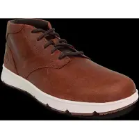 Timberland Heren Parker Street bruine leren sportschoenen (41), Leer, Plat, Veters, Casual TB0A6C7TEM61