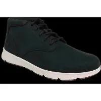 Timberland Men Parker Street Mid Lace Up Sneaker Black Full Grain-Schoenmaat 42