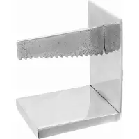 vidaXL Boekensteunen 2 st Zilver 11 x 14 x 17,5 cm Aluminium
