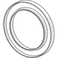 Hansa Bluebox rosetverlenging 15 mm rond 17cm 59914191