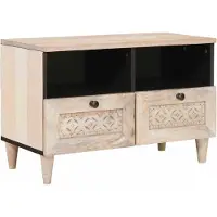 vidaXL TV-meubels, wit, 70 x 33 x 46 cm, houtvezel