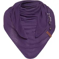 Knit Factory Lola Omslagdoek/Sjaal - Purple - 190x85 cm
