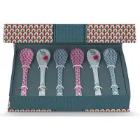 Pip studio Theelepel Giftset Oriental Flower Festival Blue (Set van 6)