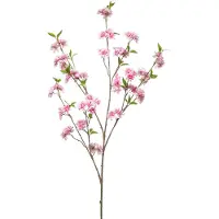 Emerald - Kunstbloem Kersenbloesem tros 120cm roze - Kunstplant voor binnen