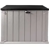 Toomax Stora way opbergbox 842 liter - taupe donker grijs