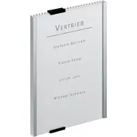 Durable Naambordje INFO SIGN - 4806 (b x h) 210 mm x 297 mm Metallic, Zilver 480623