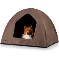 Knuffelwuff Hundehöhle Yucatan passend für Hundebetten und Hundematten M-L 90 x 70 x 70cm Braun