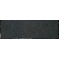 vidaXL Vloerkleden Donkergrijs 80 x 200 cm Jute
