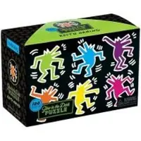 Galison Keith Haring Glow in the Dark Puzzle -