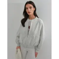 Busem Ontspannen Pasvorm Volledige Rits Sweater