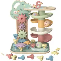 Tooky Toy Knikkerbaan met Dieren
