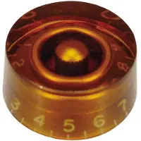 Boston KA-114 Snelheidsknop - Transparant Amber voor Inch-type Potas
